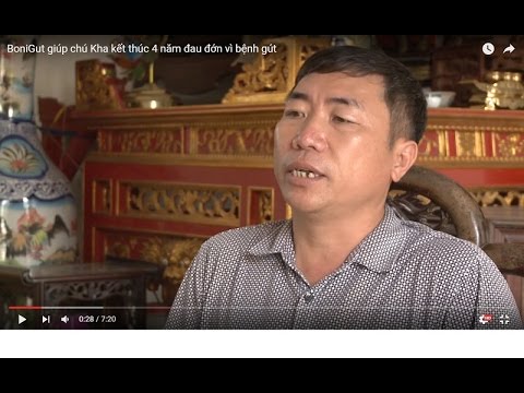 Không còn đau đớn vì bệnh gút