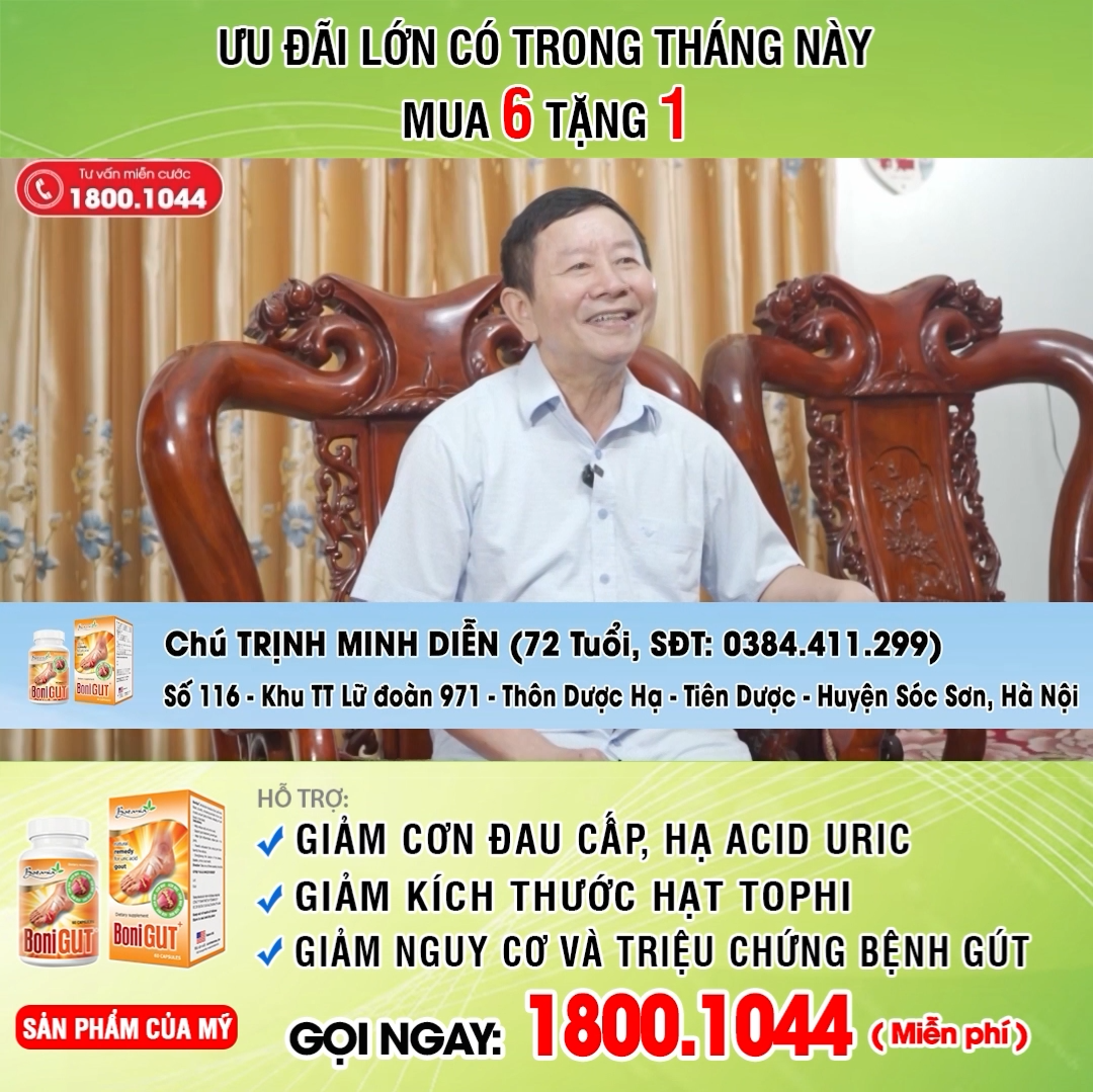 Bệnh gút: Đừng đợi tới khi u cục mọc đầy khớp mới lo