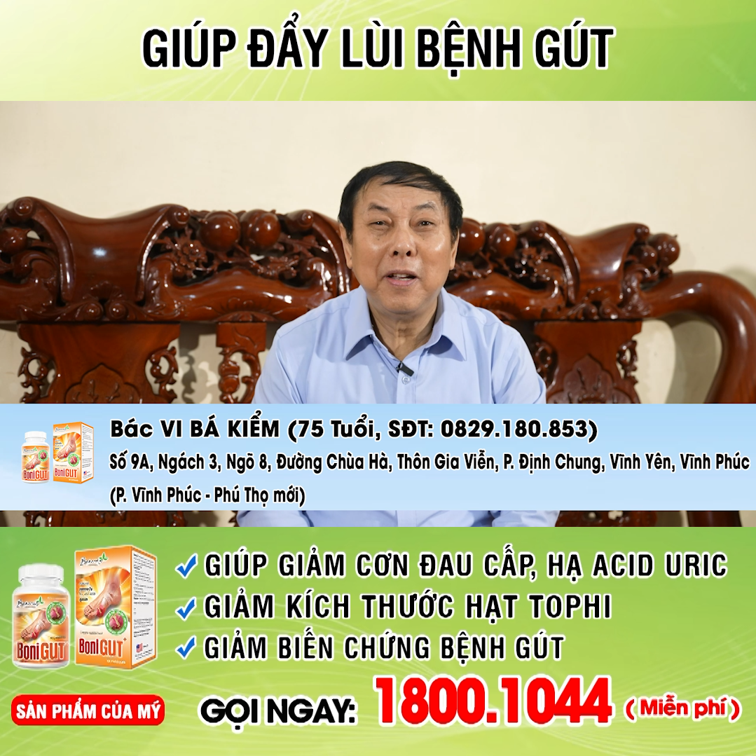 Không cần kiêng khem khổ sở vẫn kiểm soát được bệnh gút! tại sao không?