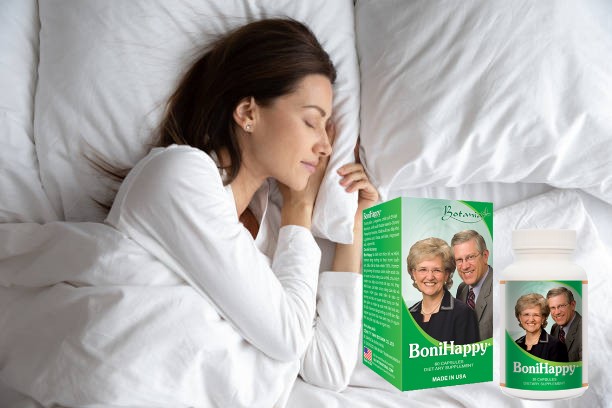 BoniHappy + giúp phụ nữ tuổi trung niên ngủ sâu ngon, trọn giấc