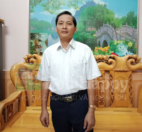 Anh Lê Hoàng Hà, 54 tuổi