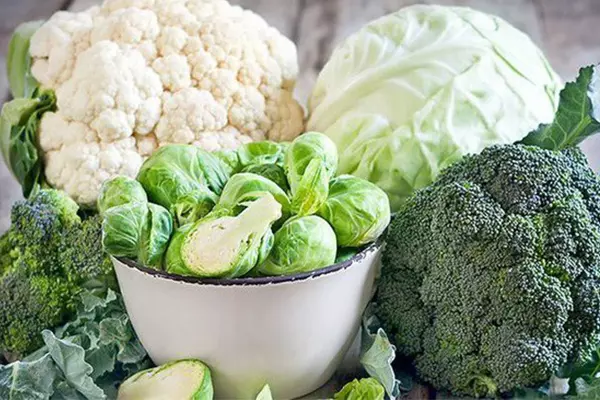 Người bệnh suy thận nên ăn bắp cải và súp lơ