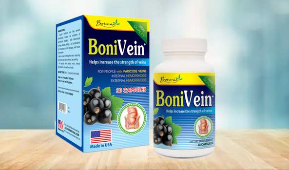Sản phẩm BoniVein +giúp cải thiện hiệu quả suy giãn tĩnh mạch