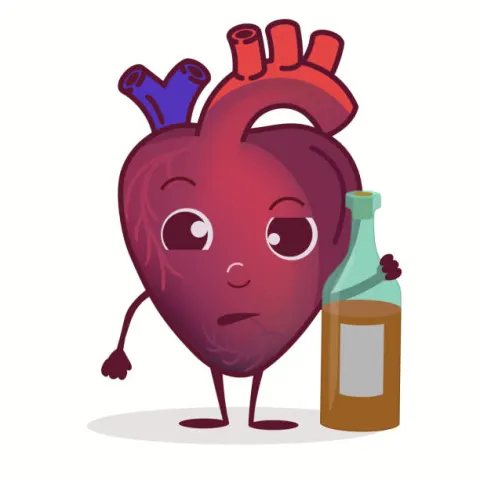 Tìm hiểu tác hại của rượu bia với tim mạch