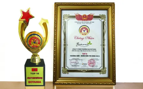 Công ty Botania - Top 10 thương hiệu, nhãn hiệu tin dùng