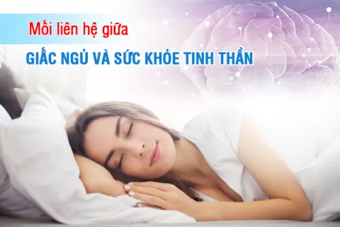 Mối liên hệ giữa giấc ngủ và sức khỏe tinh thần