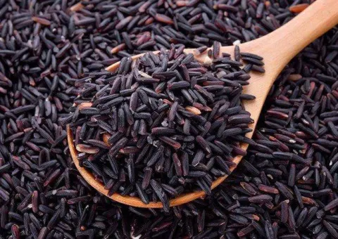Gạo đen chứa nhiều chất chống oxy hóa.