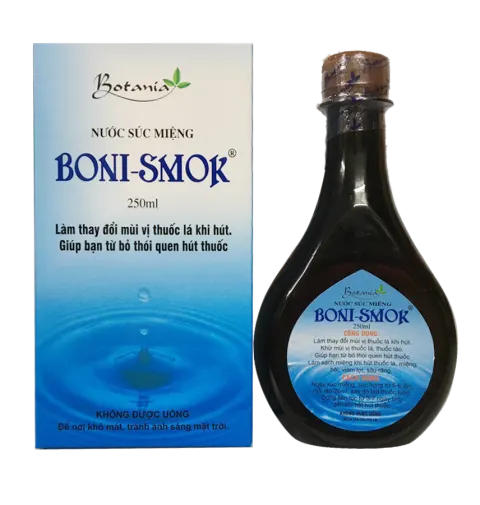 Nước súc miệng giúp bỏ thuốc lá Boni-Smok