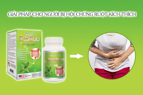 Sản phẩm BoniBaio +  dành cho người bị hội chứng ruột kích thích