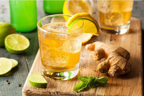 Nước đường gừng giúp giải rượu bia hiệu quả